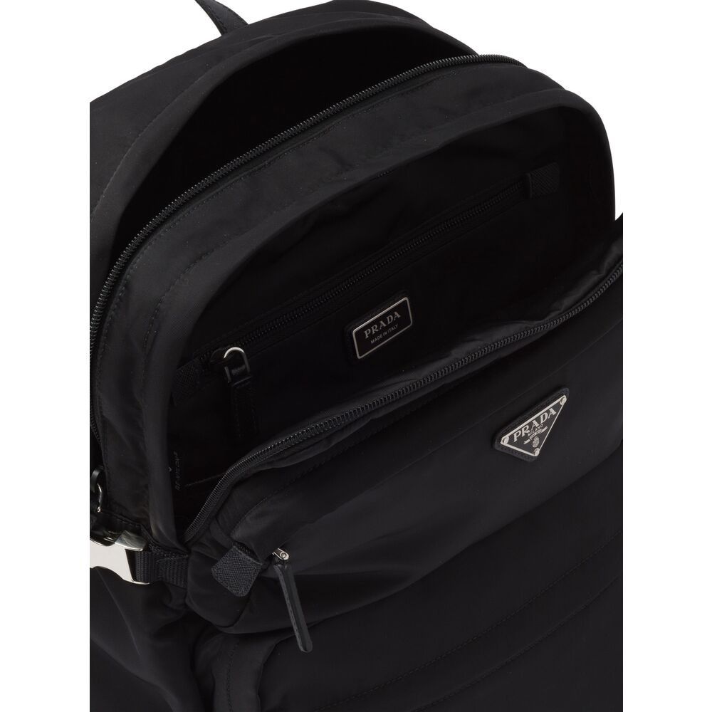 Prada Prada BLACK Backpacks Size ONE SIZE - 6 Thumbnail