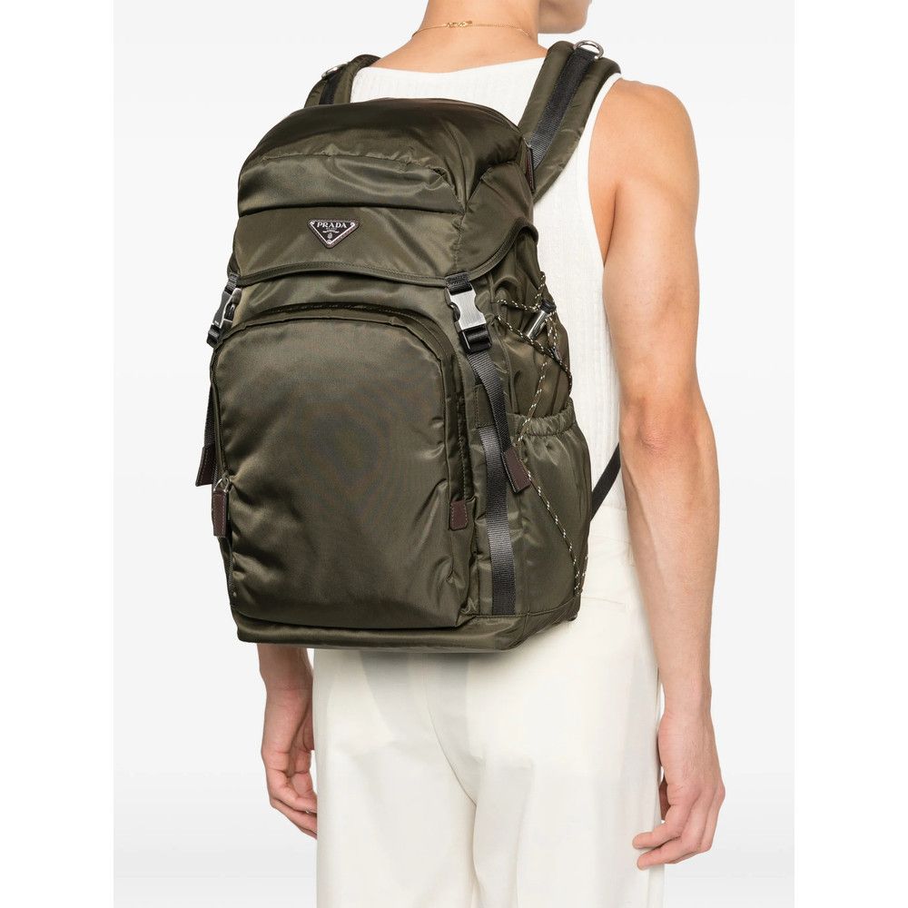 Prada Prada GREEN Backpacks Size ONE SIZE - 4 Thumbnail