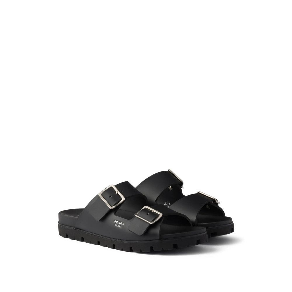 Prada Prada BLACK Sandals Size US 9 / EU 42 - 3 Thumbnail