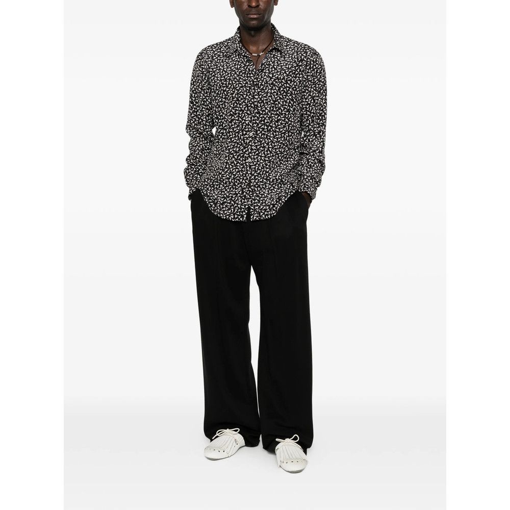 Dries Van Noten Dries Van Noten BLACK Shirts Size US XL / EU 56 / 4 - 5 Thumbnail