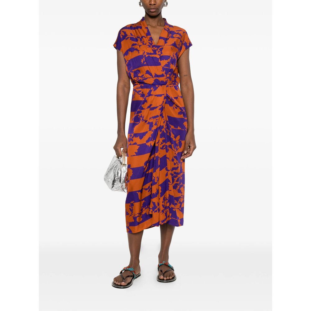 Dries Van Noten Dries Van Noten ORANGE Dresses - Day Dresses Size M / US 6-8 / IT 42-44 - 2 Thumbnail