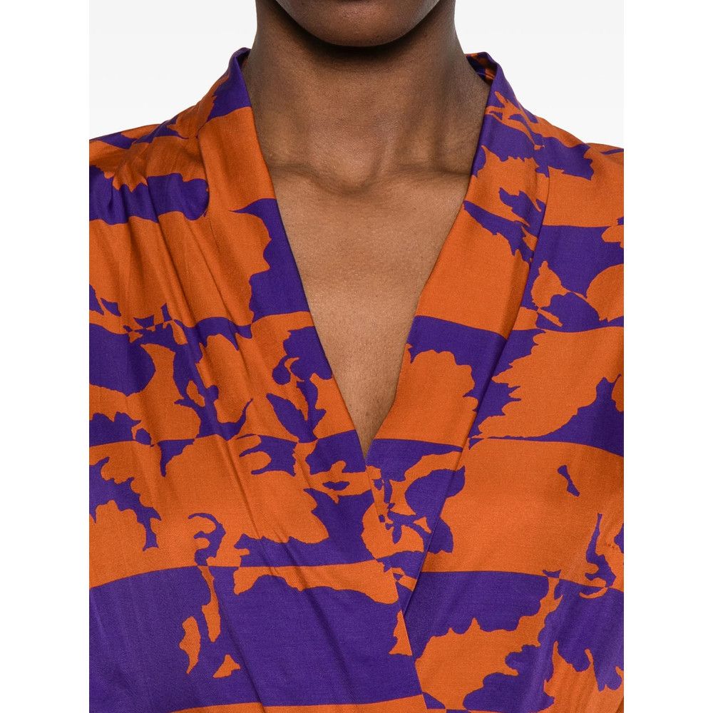 Dries Van Noten Dries Van Noten ORANGE Dresses - Day Dresses Size M / US 6-8 / IT 42-44 - 4 Thumbnail