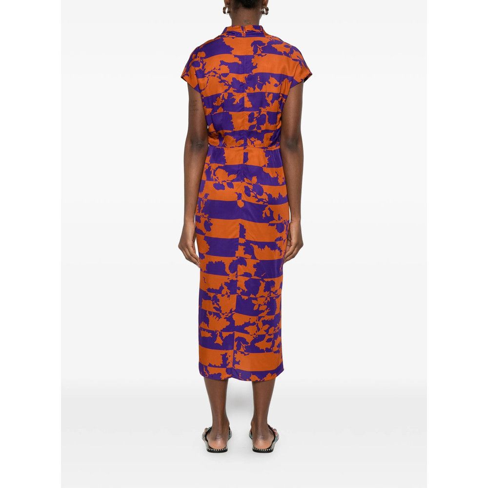 Dries Van Noten Dries Van Noten ORANGE Dresses - Day Dresses Size M / US 6-8 / IT 42-44 - 5 Thumbnail