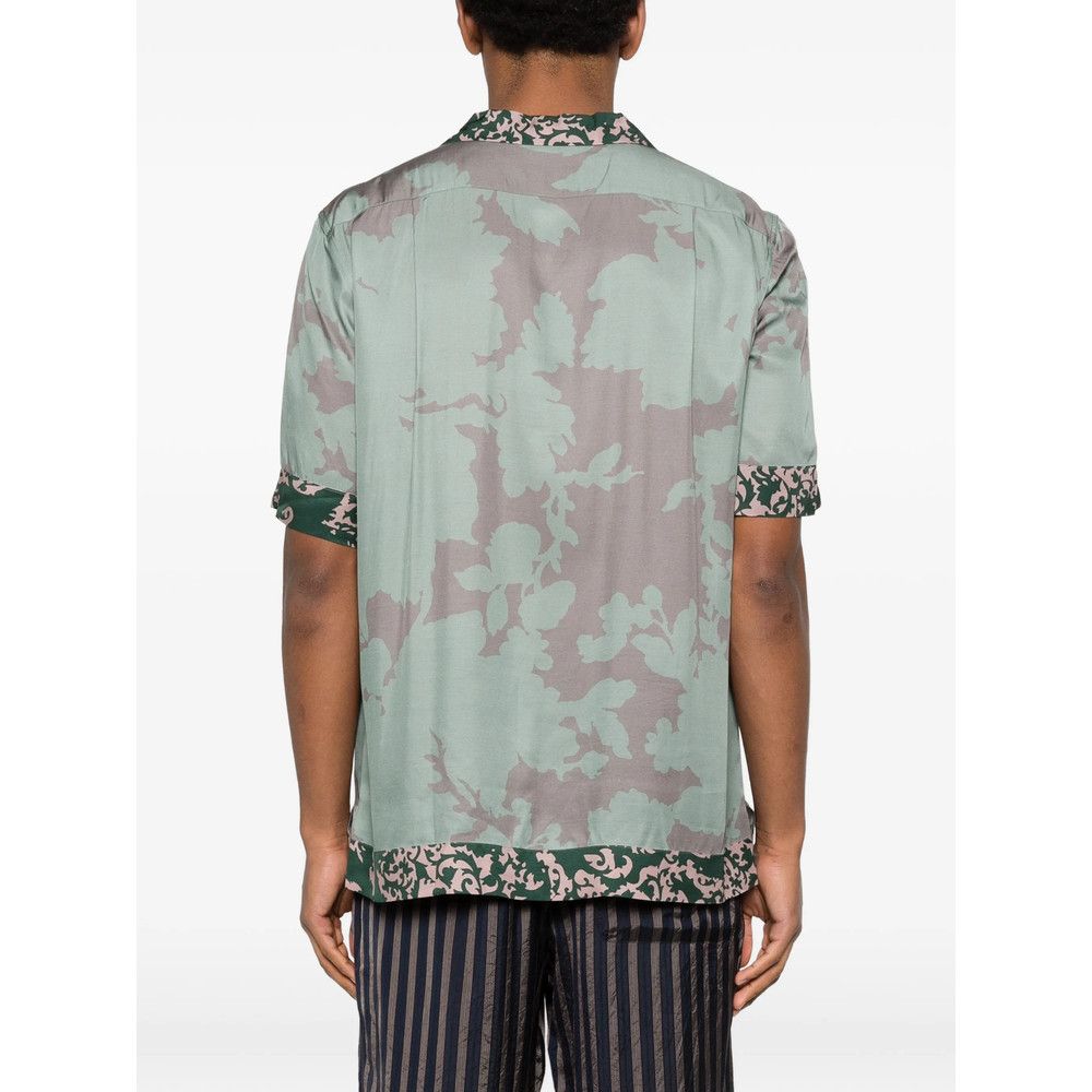 Dries Van Noten Dries Van Noten GREEN Shirts Size US XL / EU 56 / 4 - 5 Thumbnail