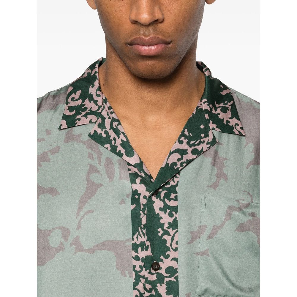 Dries Van Noten Dries Van Noten GREEN Shirts Size US XL / EU 56 / 4 - 3 Thumbnail