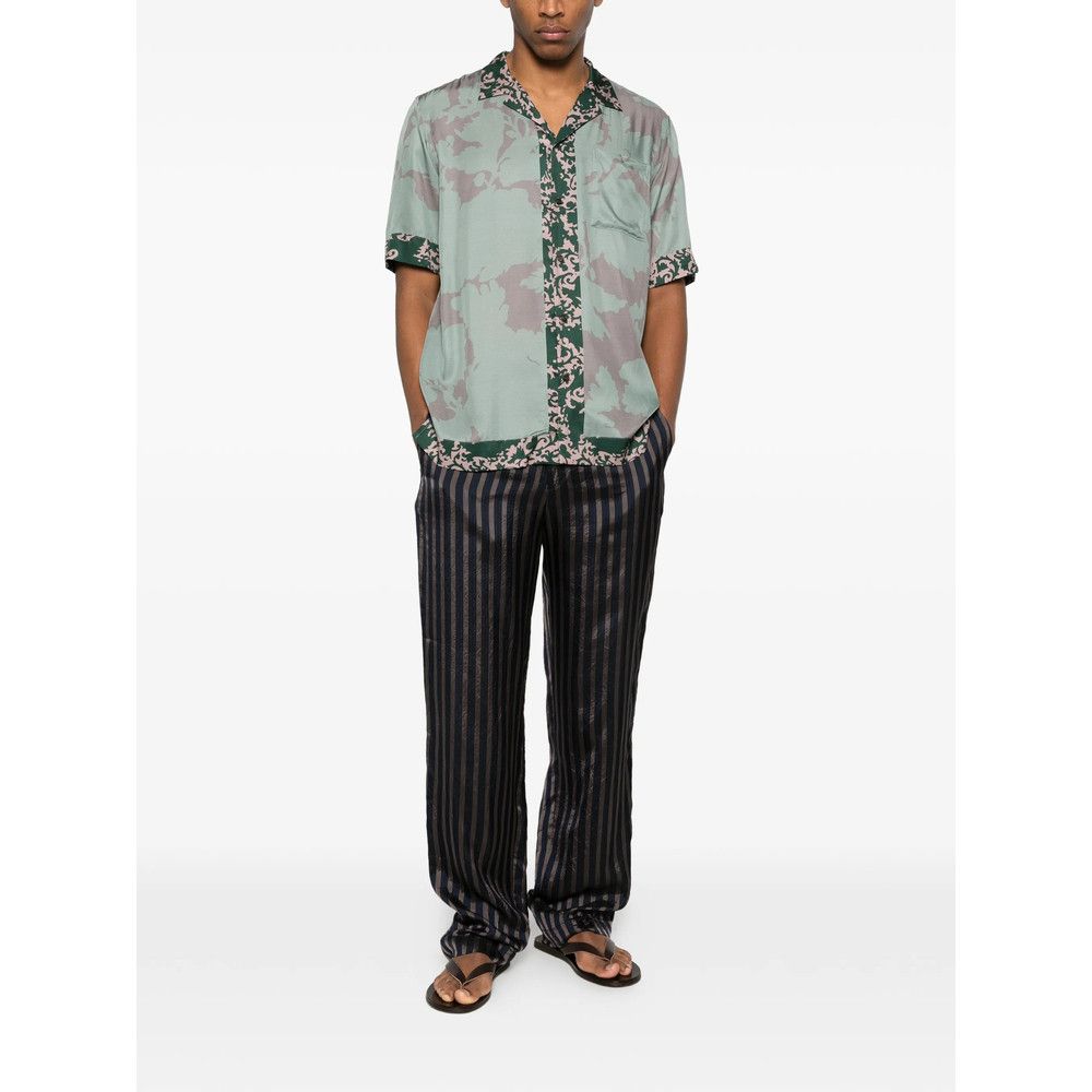 Dries Van Noten Dries Van Noten GREEN Shirts Size US XL / EU 56 / 4 - 4 Thumbnail