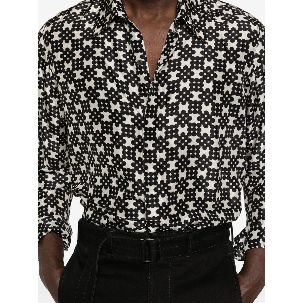 Dries Van Noten Dries Van Noten BLACK Shirts Size US XL / EU 56 / 4 - 3 Thumbnail
