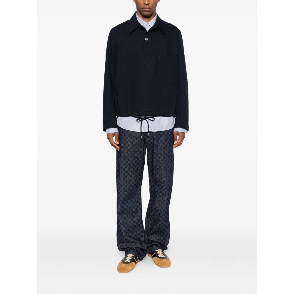 Dries Van Noten Dries Van Noten BLUE Denim - Regular & Straight-Leg Jeans Size US 32 / EU 48 - 3 Thumbnail