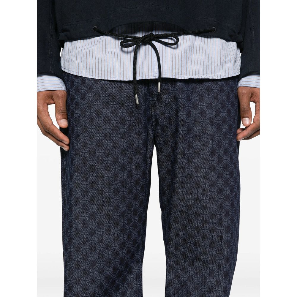 Dries Van Noten Dries Van Noten BLUE Denim - Regular & Straight-Leg Jeans Size US 34 / EU 50 - 2 Thumbnail
