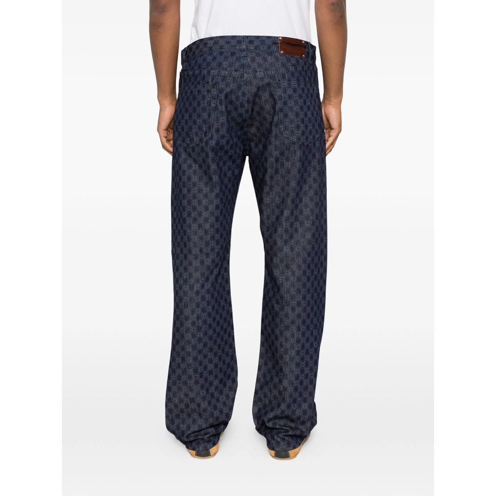 Dries Van Noten Dries Van Noten BLUE Denim - Regular & Straight-Leg Jeans Size US 34 / EU 50 - 5 Thumbnail