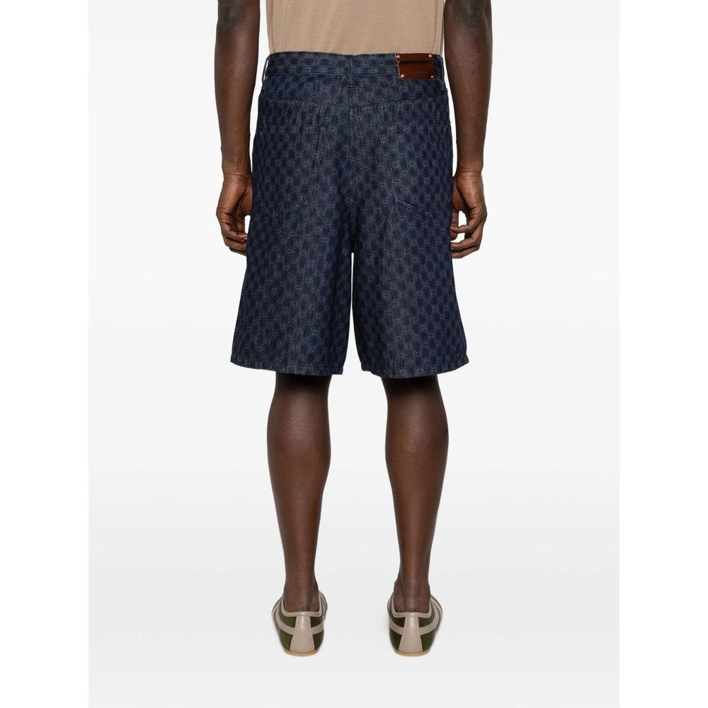 Dries Van Noten Dries Van Noten BLUE Shorts - Denim Shorts Size US 33 - 3 Thumbnail