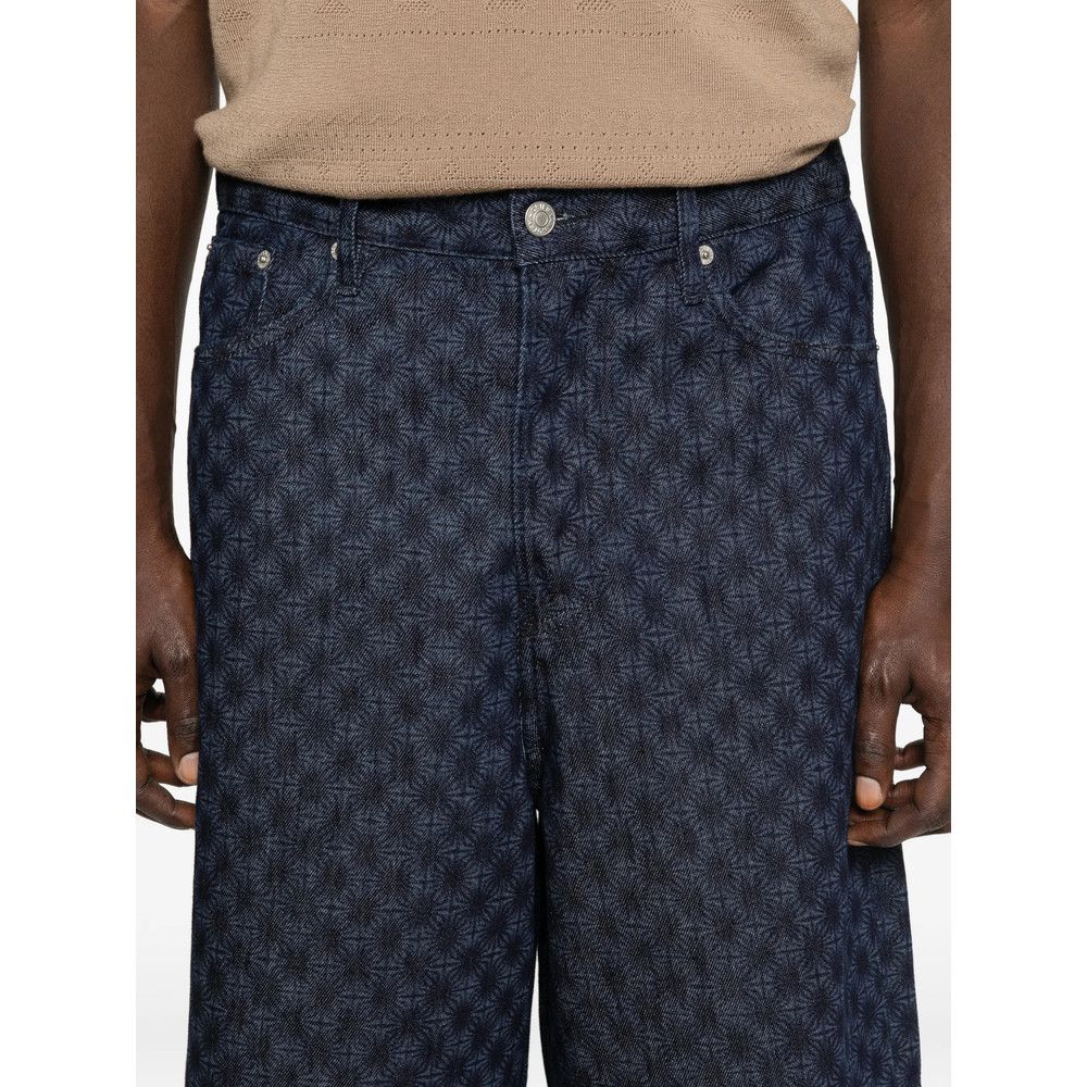 Dries Van Noten Dries Van Noten BLUE Shorts - Denim Shorts Size US 33 - 2 Thumbnail