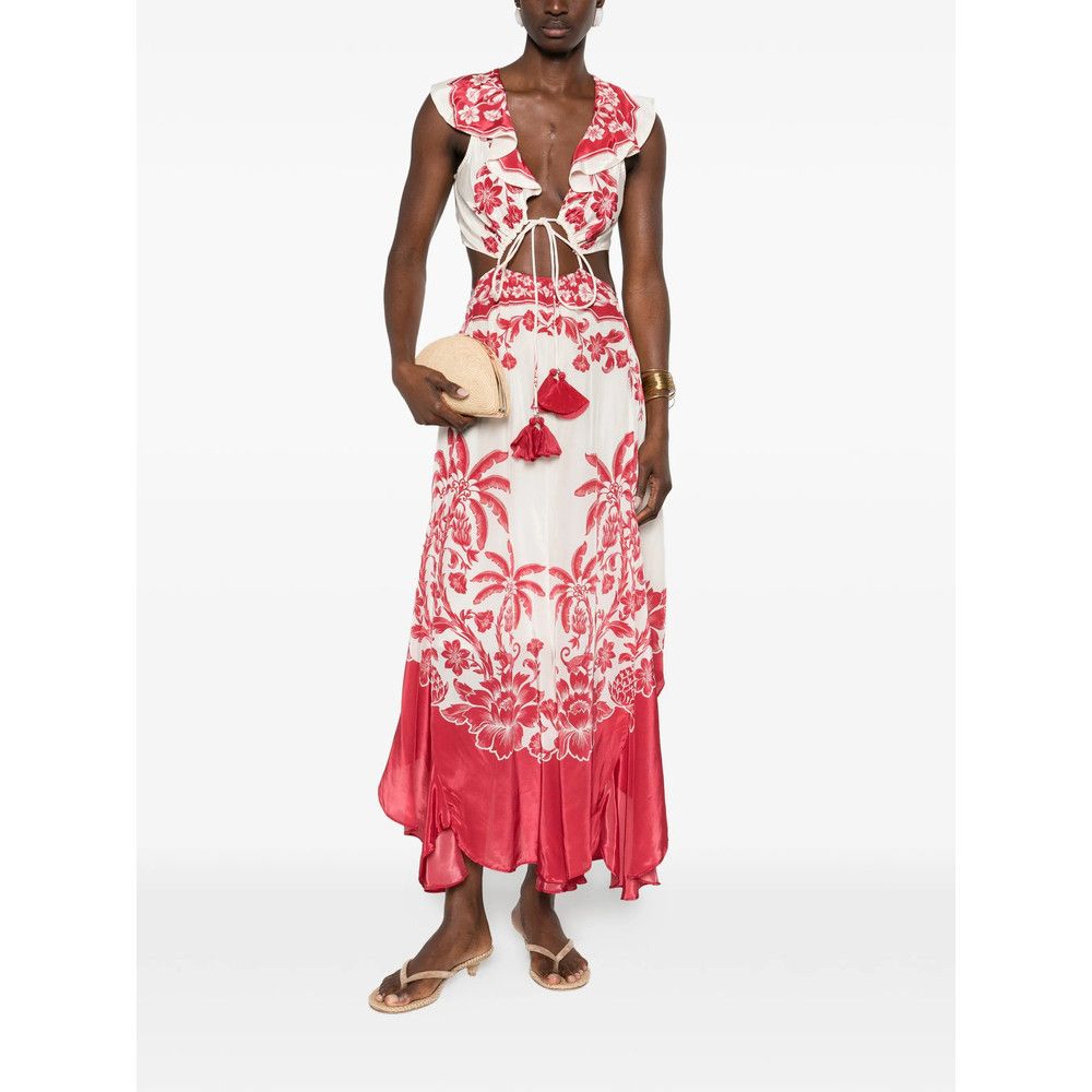 Farm Rio Farm Rio NEUTRALS Dresses - Day Dresses Size M / US 6-8 / IT 42-44 - 3 Thumbnail