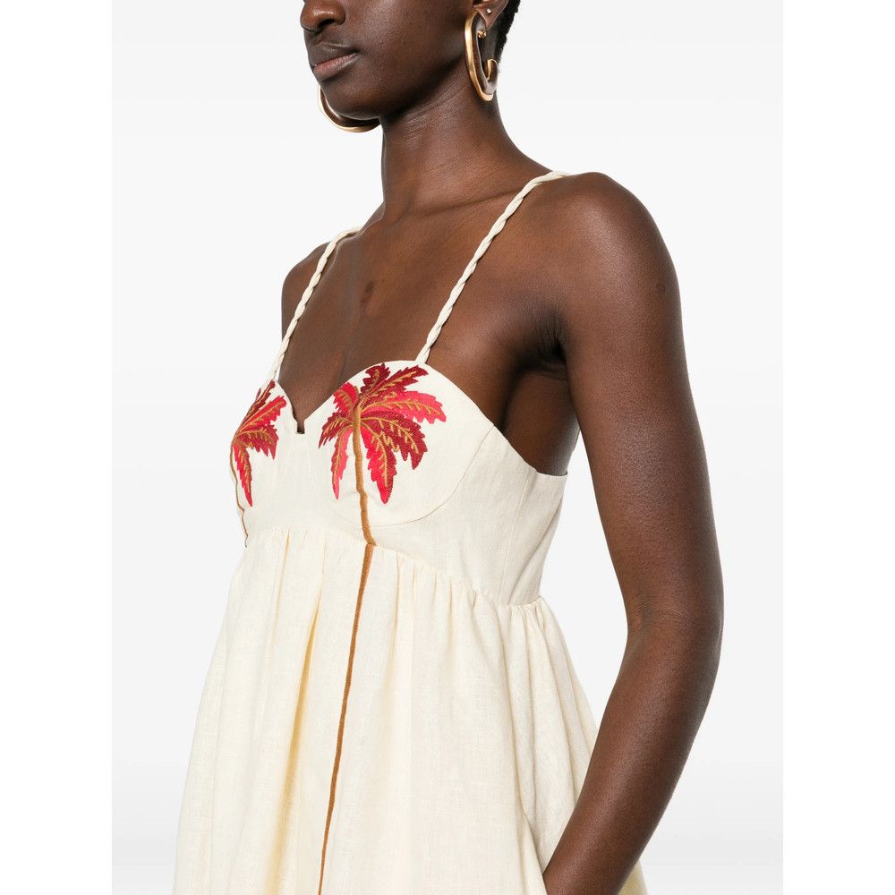 Farm Rio Farm Rio NEUTRALS Dresses - Day Dresses Size XS / US 0-2 / IT 36-38 - 4 Thumbnail