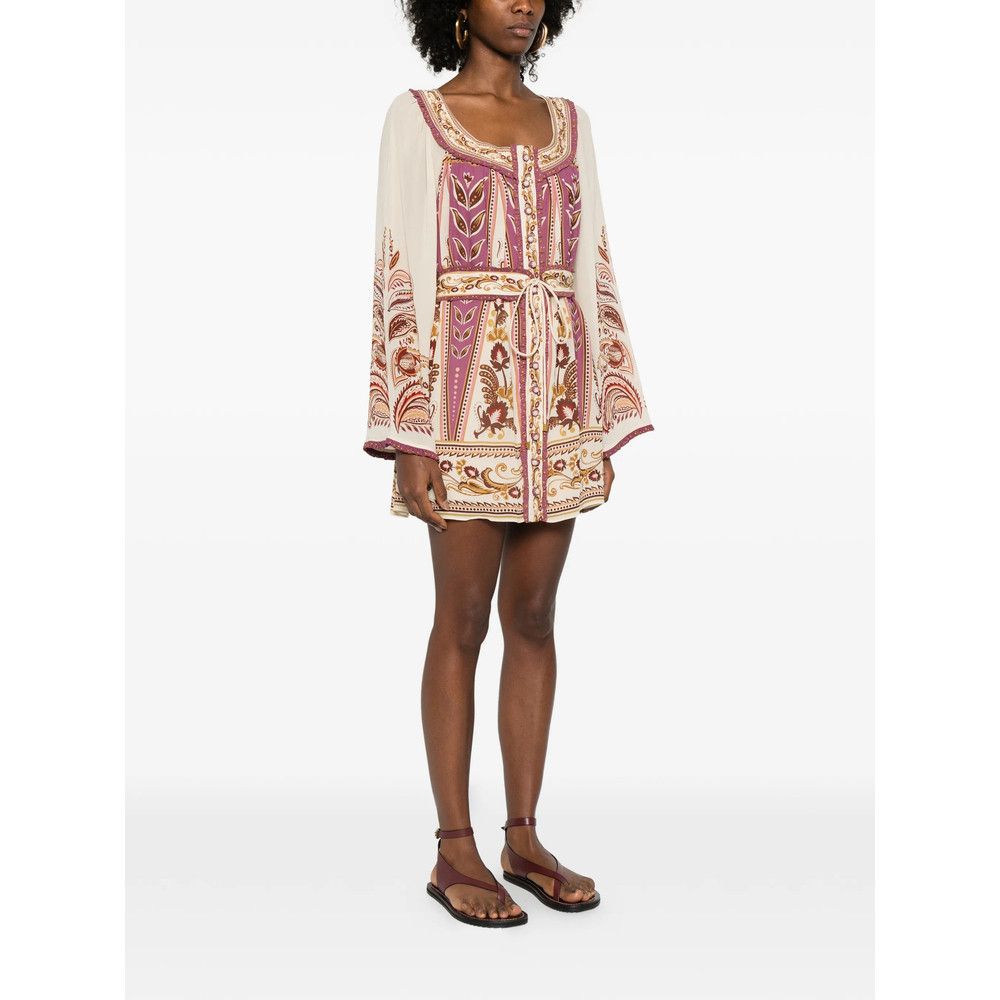 Farm Rio Farm Rio NEUTRALS Dresses - Day Dresses Size S / US 4 / IT 40 - 5 Thumbnail