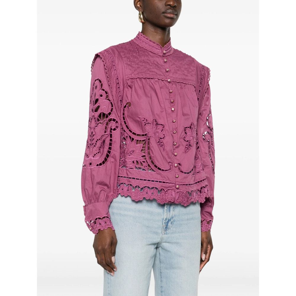 Farm Rio Farm Rio PURPLE Tops - Shirts Size S / US 4 / IT 40 - 2 Thumbnail