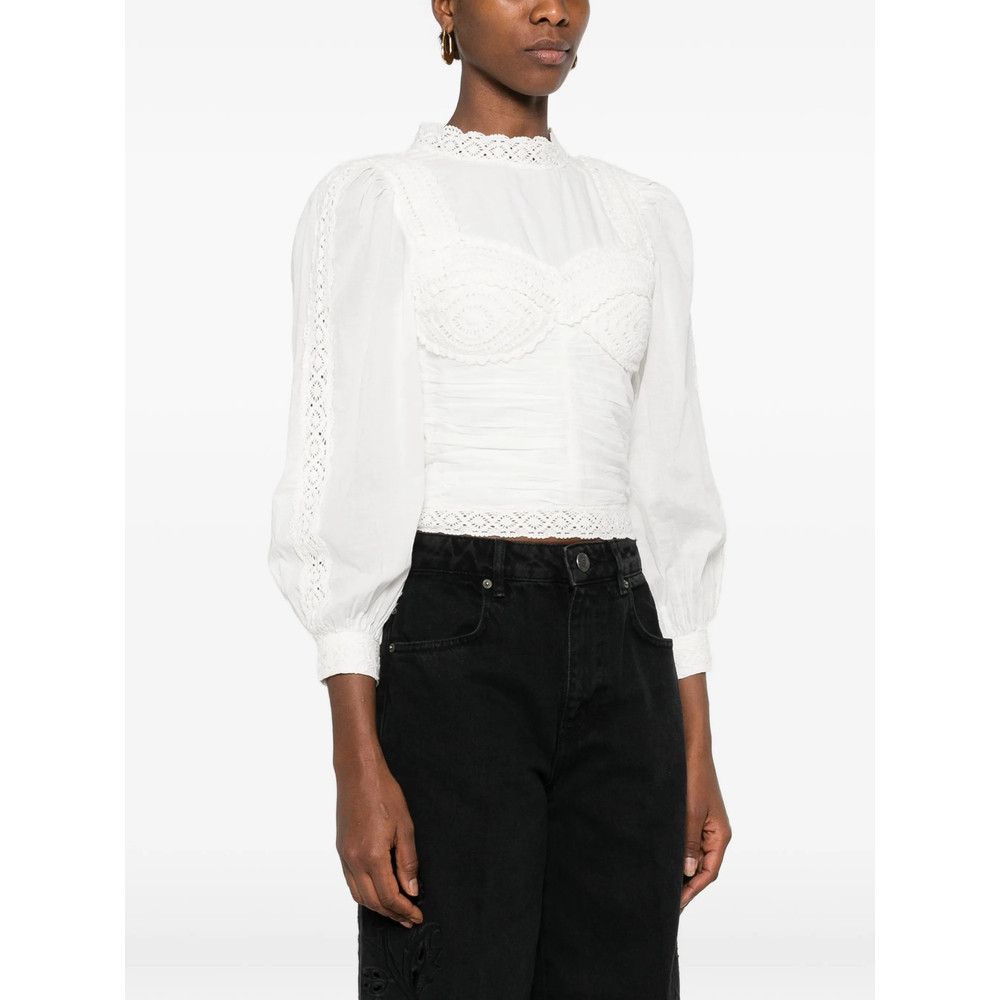 Farm Rio Farm Rio WHITE Tops - Blouses Size M / US 6-8 / IT 42-44 - 2 Thumbnail