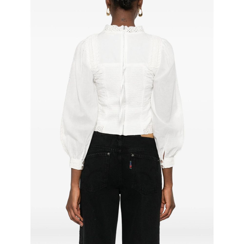 Farm Rio Farm Rio WHITE Tops - Blouses Size S / US 4 / IT 40 - 3 Thumbnail