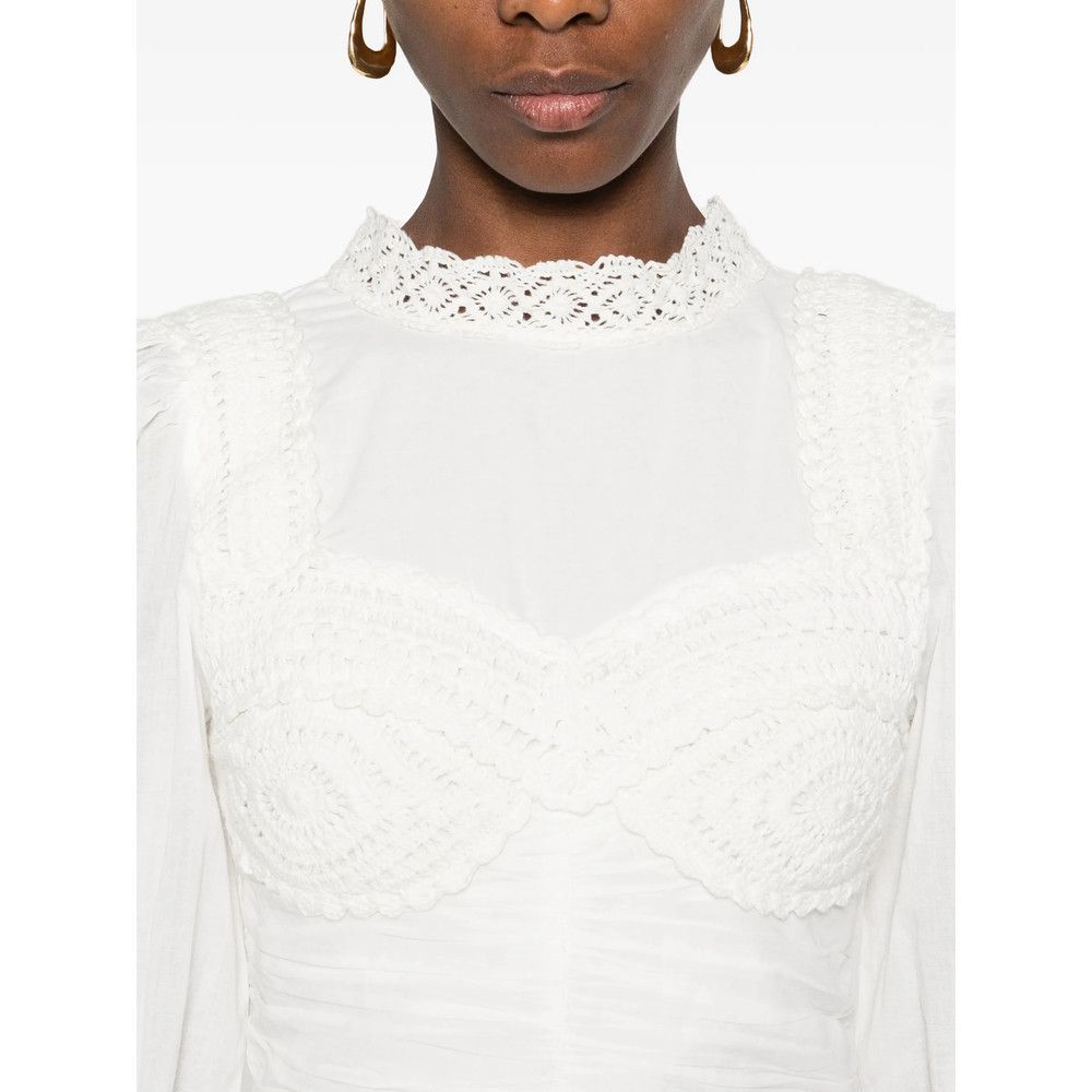 Farm Rio Farm Rio WHITE Tops - Blouses Size S / US 4 / IT 40 - 4 Thumbnail