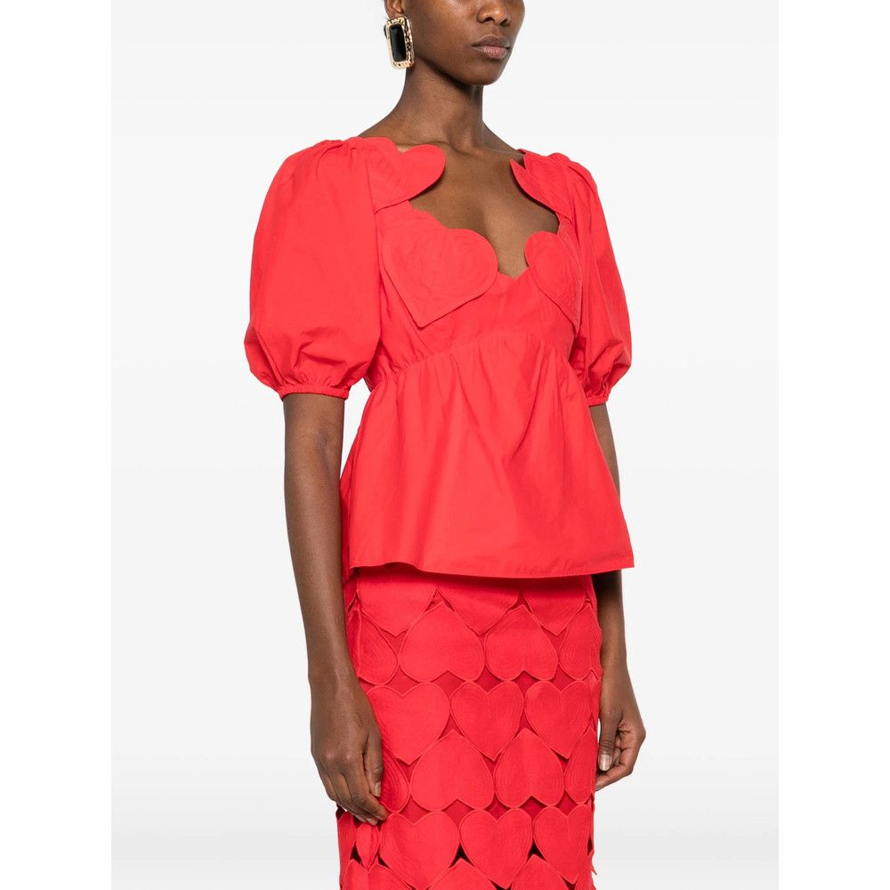Farm Rio Farm Rio RED Tops - Blouses Size M / US 6-8 / IT 42-44 - 3 Thumbnail
