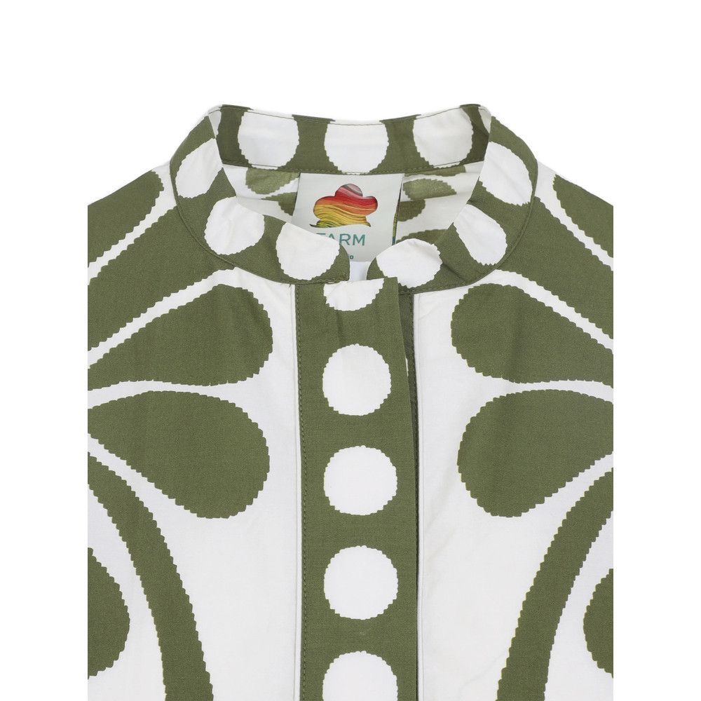 Farm Rio Farm Rio GREEN Dresses - Day Dresses Size S / US 4 / IT 40 - 2 Thumbnail