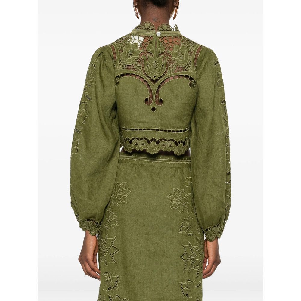 Farm Rio Farm Rio GREEN Tops - Blouses Size S / US 4 / IT 40 - 3 Thumbnail