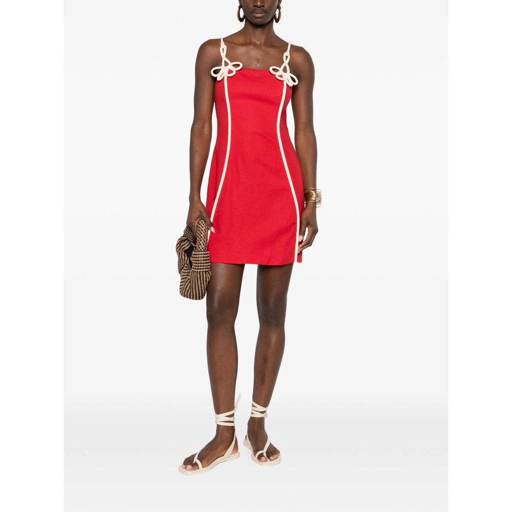 Farm Rio Farm Rio RED Dresses - Day Dresses Size M / US 6-8 / IT 42-44 - 2 Thumbnail