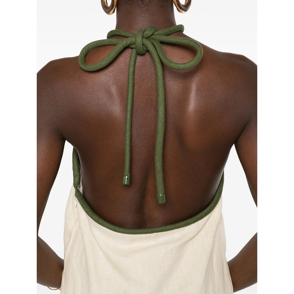 Farm Rio Farm Rio NEUTRALS Dresses - Beach Dresses Size S / US 4 / IT 40 - 3 Thumbnail