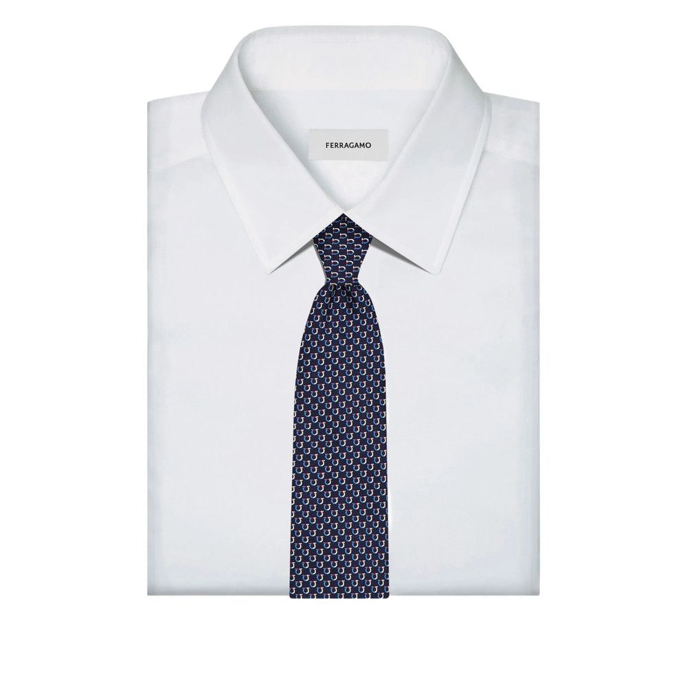 Salvatore Ferragamo Ferragamo BLUE Ties & Bow Ties Size ONE SIZE - 3 Thumbnail
