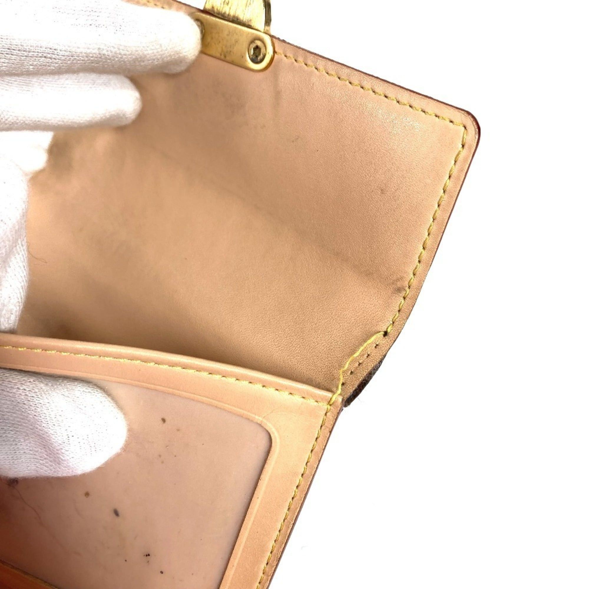 Louis Vuitton LOUIS VUITTON M58015 Monogram Multicolore Portefeuille Koala Compact Wallet, Tri-fold Canvas, Women's, Noir, Black Size ONE SIZE - 11 Thumbnail
