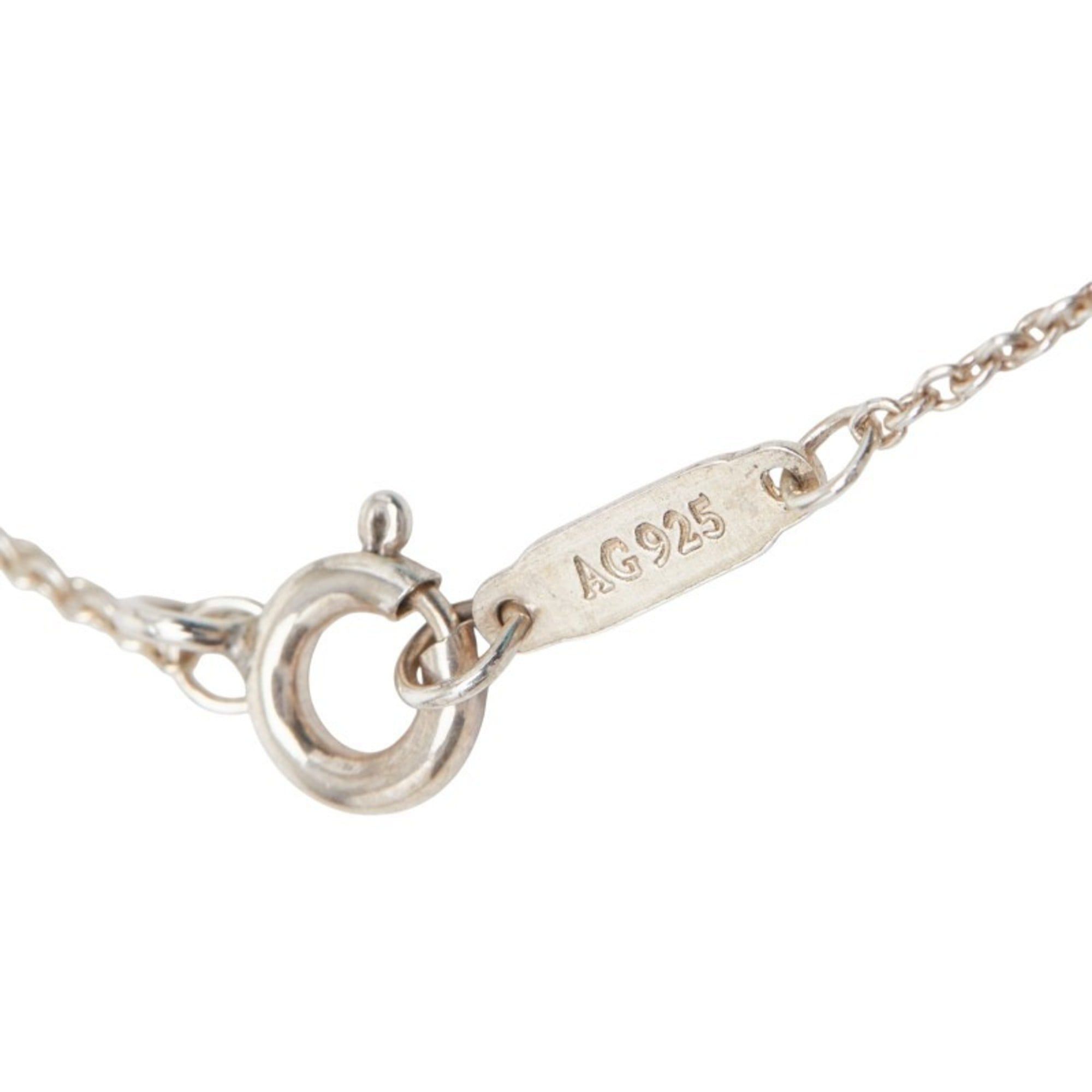 Tiffany Return to Silver Necklace in Blue SV925 for Women. TIFFANY & Co.