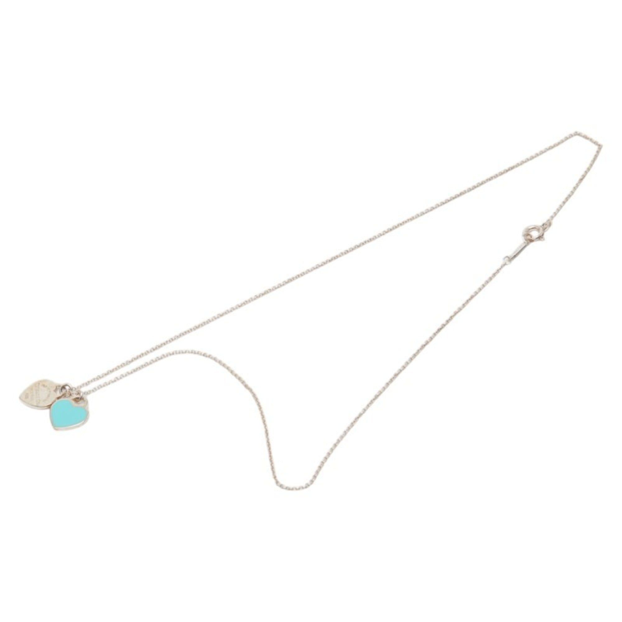 Tiffany Return to Silver Necklace in Blue SV925 for Women. TIFFANY & Co.