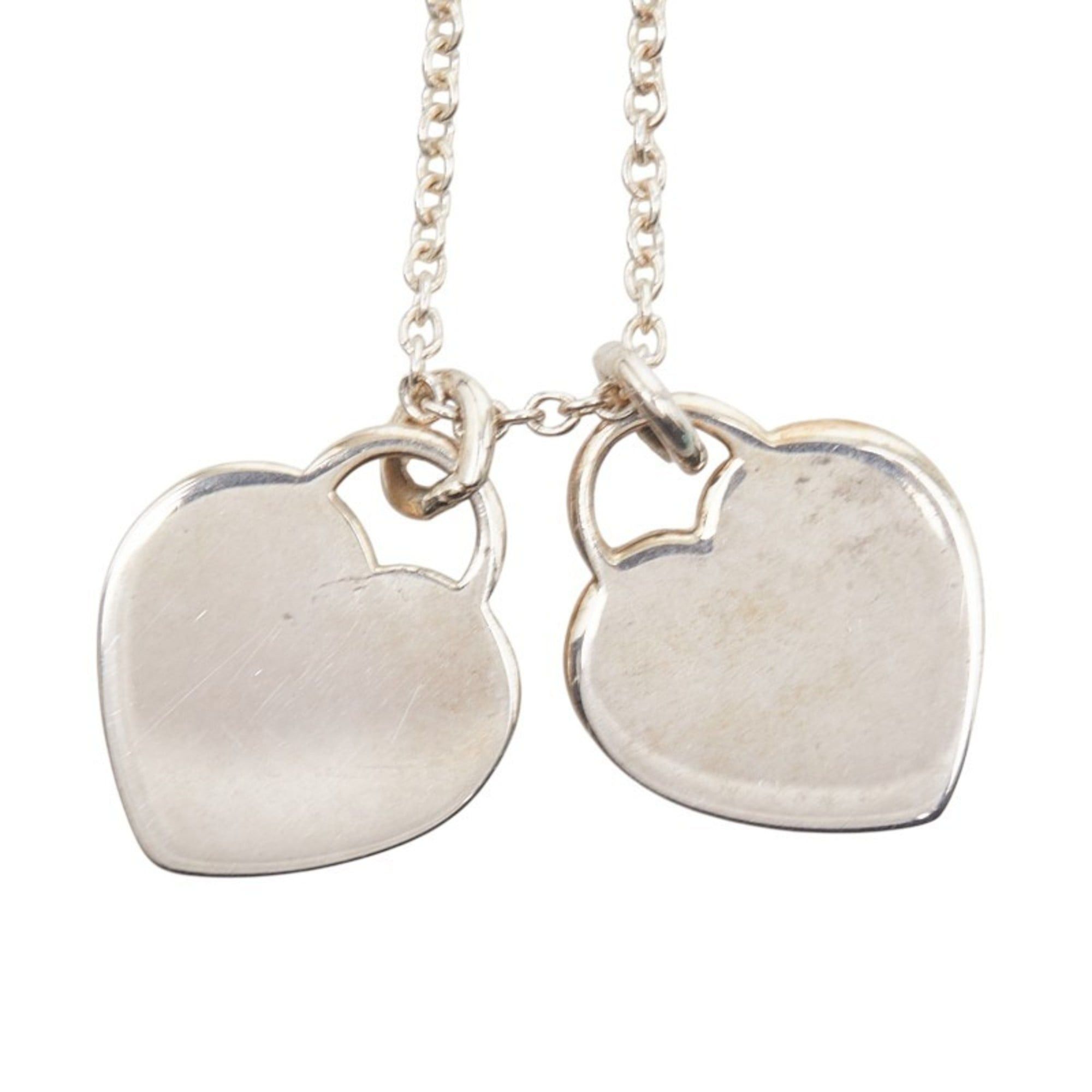 Tiffany Return to Silver Necklace in Blue SV925 for Women. TIFFANY & Co.