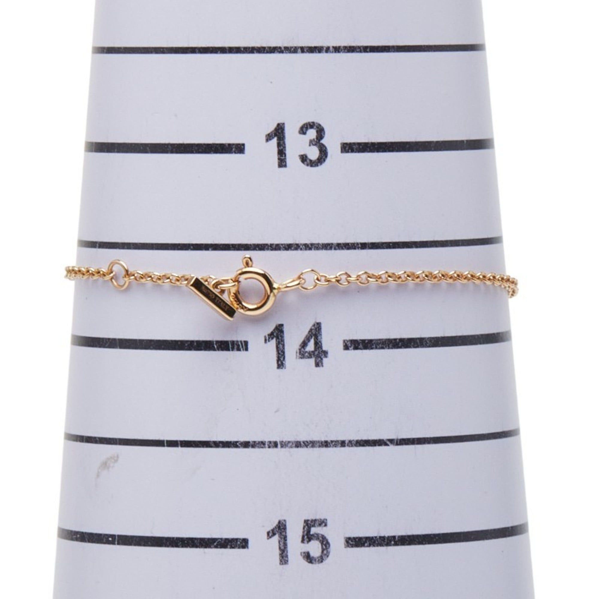 Tiffany & Co. Tiffany & Co. T-Toe Circle Bracelet in 18K Yellow Gold with Diamonds and Mother-of-Pearl. Women's. Size ONE SIZE - 7 Thumbnail