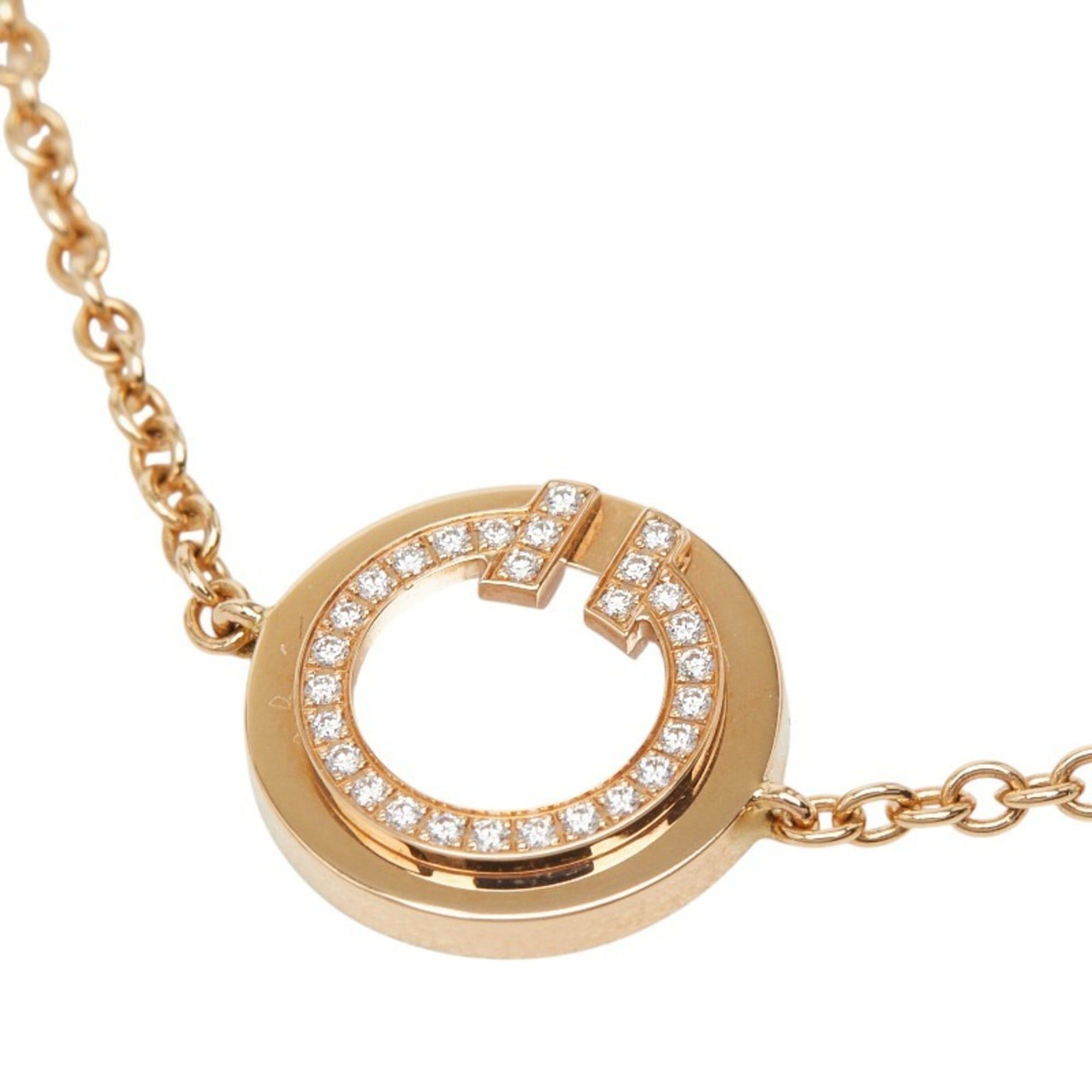 Tiffany & Co. Tiffany & Co. T-Toe Circle Bracelet in 18K Yellow Gold with Diamonds and Mother-of-Pearl. Women's. Size ONE SIZE - 3 Thumbnail