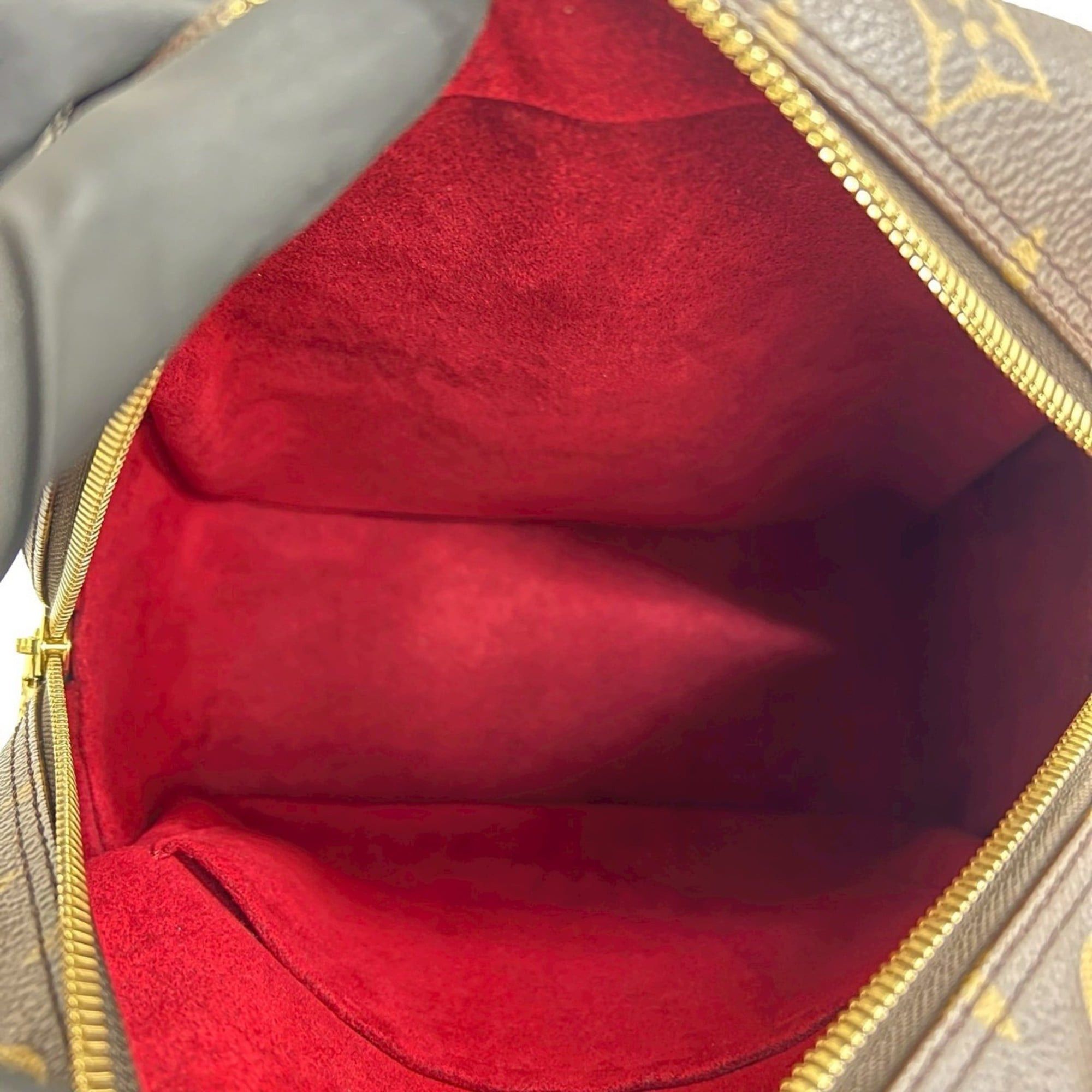 Louis Vuitton LOUIS VUITTON Excentric Cite Monogram Leather Handbag/Mini Boston Bag, Brown, 2313a Size ONE SIZE - 9 Thumbnail