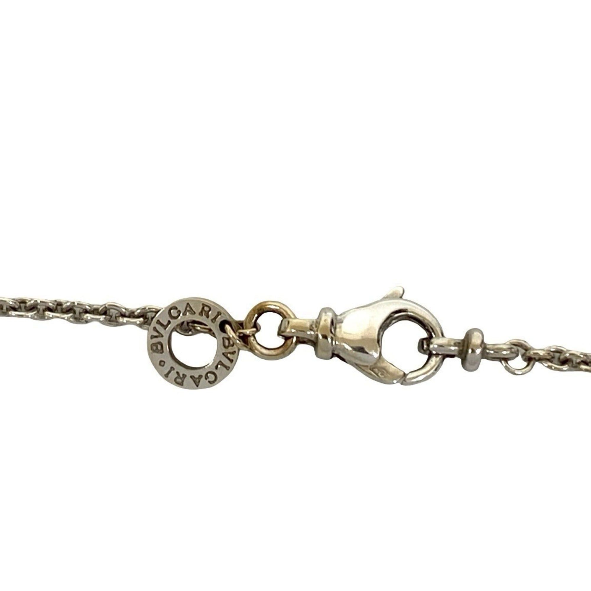 Bvlgari BVLGARI B.zero1 18K White Gold Chain Necklace Pendant in Silver o5072 Size ONE SIZE - 4 Thumbnail