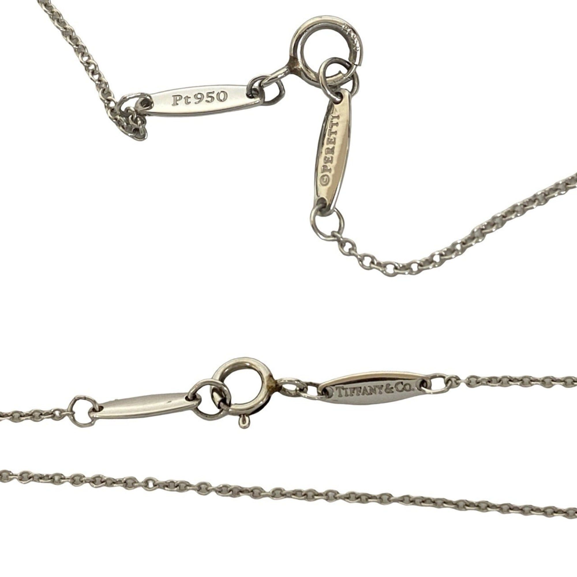 Tiffany & Co. TIFFANY & Co. Tiffany By the Yard Necklace, Pt950 Platinum Diamond Chain Silver, 1220a Size ONE SIZE - 3 Thumbnail