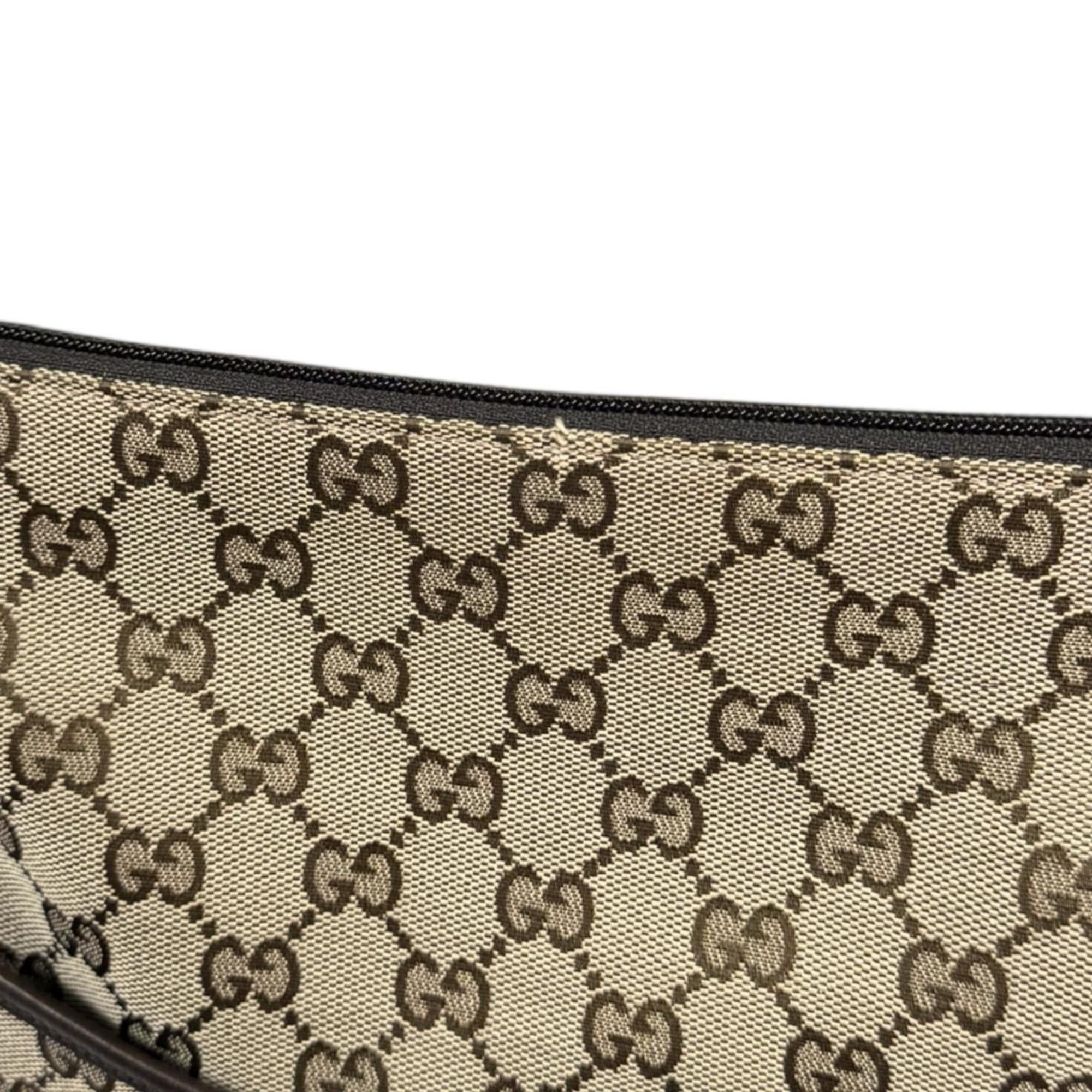 Gucci Pre-owned Gucci GG Canvas Shoulder Bag, 145857, Brown, Women's Size ONE SIZE - 12 Thumbnail