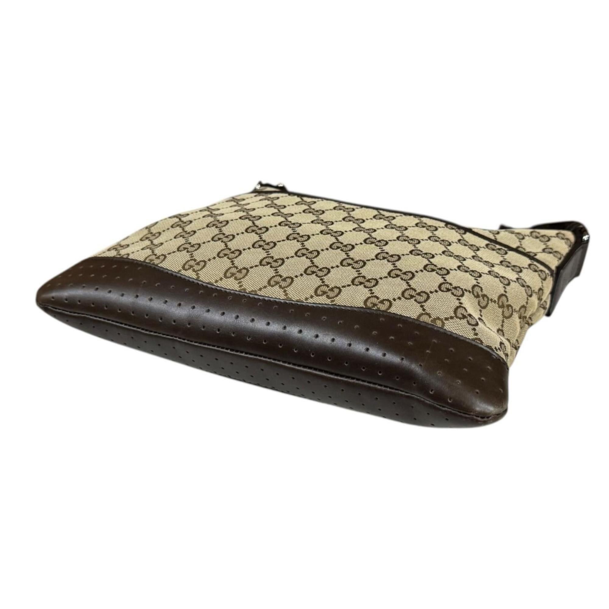 Gucci Pre-owned Gucci GG Canvas Shoulder Bag, 145857, Brown, Women's Size ONE SIZE - 5 Thumbnail