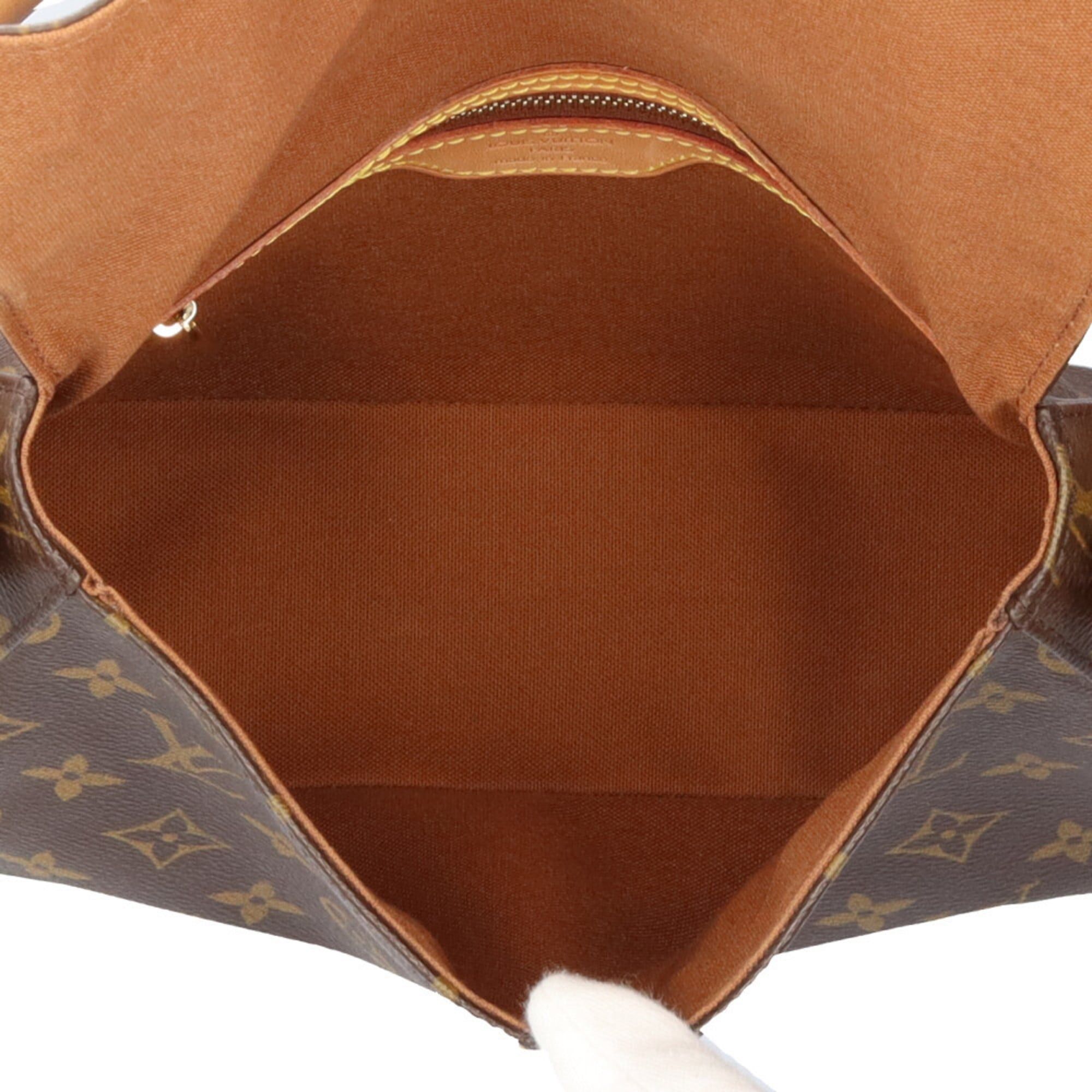 Louis Vuitton Pre-owned Louis Vuitton Mini Looping Monogram Canvas Handbag M51147 in Brown, Women's. Size ONE SIZE - 6 Thumbnail