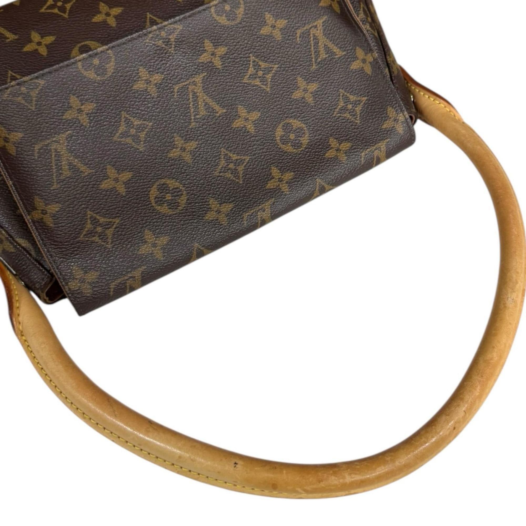 Louis Vuitton Pre-owned Louis Vuitton Mini Looping Monogram Canvas Handbag M51147 in Brown, Women's. Size ONE SIZE - 10 Thumbnail
