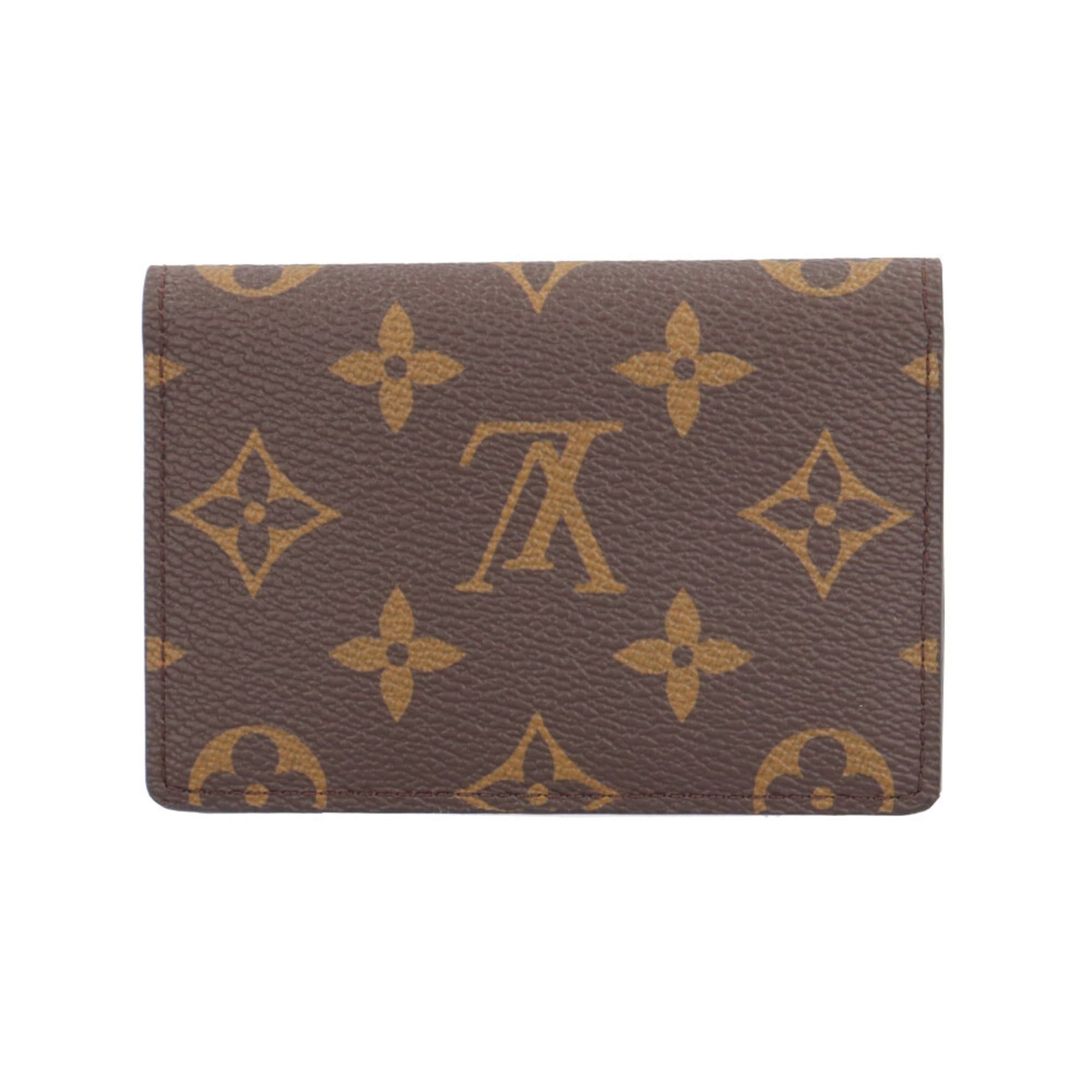 Louis Vuitton Pre-owned Louis Vuitton Organizer de Poche Monogram Card Case, Canvas M25835, Women's Size ONE SIZE - 2 Thumbnail