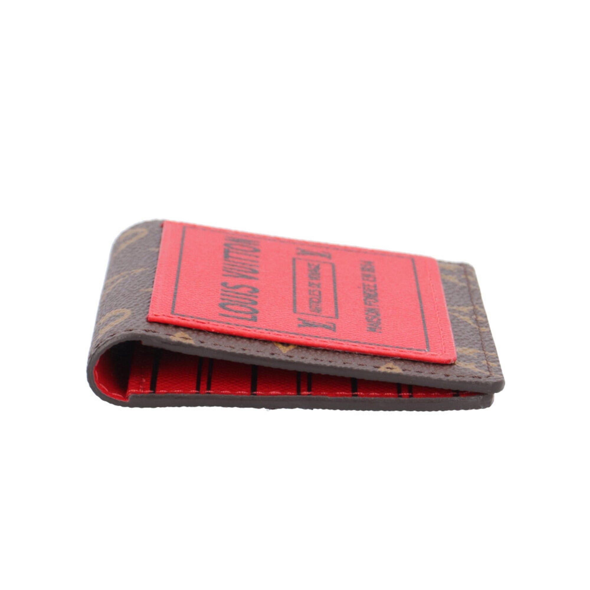 Louis Vuitton Pre-owned Louis Vuitton Organizer de Poche Monogram Card Case, Canvas M25835, Women's Size ONE SIZE - 3 Thumbnail