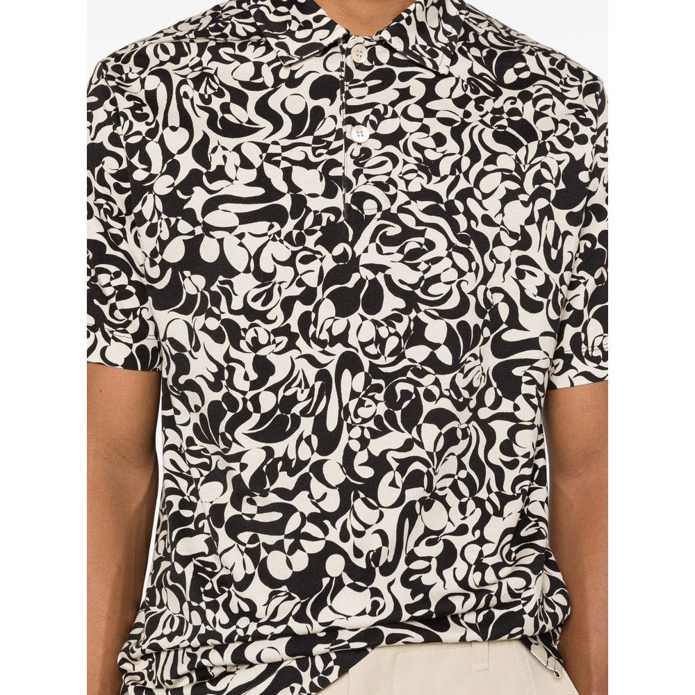 Dries Van Noten Dries Van Noten BLACK Polo Shirts Size US L / EU 52-54 / 3 - 3 Thumbnail