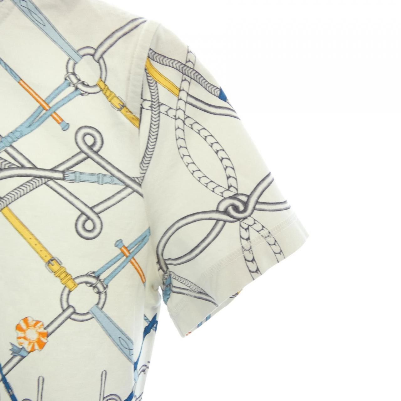 Hermes Hermes Hermès PARCOURS SANS FAUTE T-shirt Textile T-Shirts DUTY FREE for USA Size ONE SIZE - 6 Thumbnail