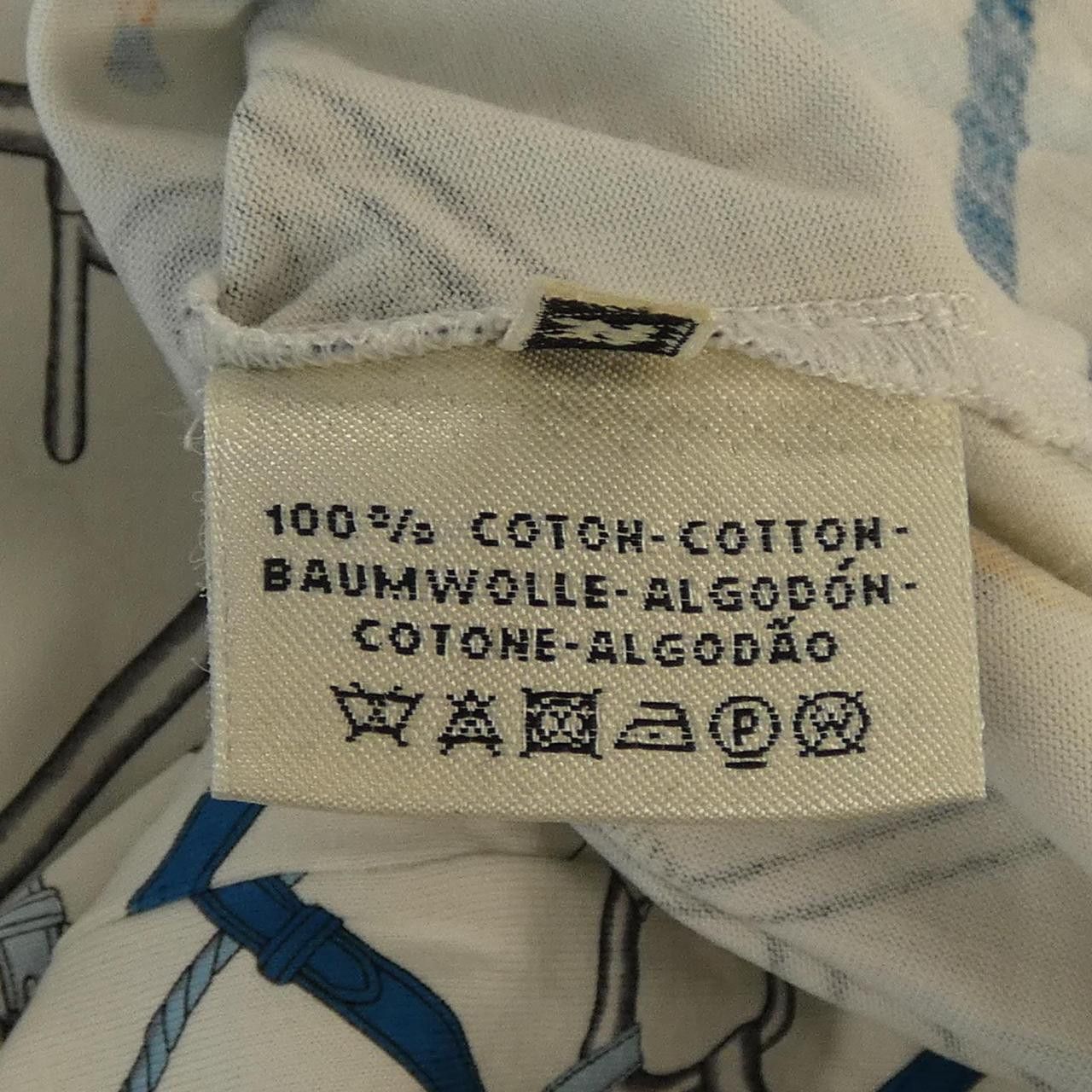 Hermes Hermes Hermès PARCOURS SANS FAUTE T-shirt Textile T-Shirts DUTY FREE for USA Size ONE SIZE - 3 Thumbnail