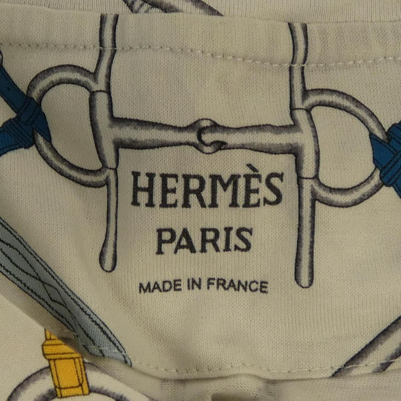 Hermes Hermes Hermès PARCOURS SANS FAUTE T-shirt Textile T-Shirts DUTY FREE for USA Size ONE SIZE - 4 Thumbnail