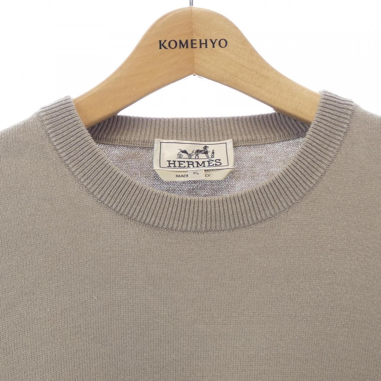 Hermes Hermes Hermès XL Cashmere Blend Knit Textile Tops DUTY FREE for USA Size ONE SIZE - 5 Thumbnail