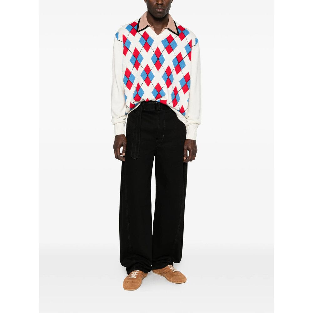 Dries Van Noten Dries Van Noten WHITE Sweaters & Knitwear - Sweatshirts Size US M / EU 48-50 / 2 - 2 Thumbnail
